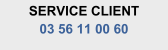 Service Client 03 56 11 00 60 